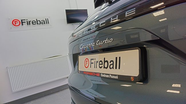 Powłoka ceramiczna Fireball na Porsche Cayenne Turbo